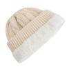 Cozy Versatile Winter Knitted Hat Fleece-lined Warm Couple Beanie Thickened Coldproof Beanie Cap Unisex