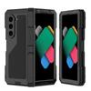 R-just Rugged Armor 360 Full Mobile Phone Case For Samsung Galaxy Z Fold 7 6 5 4 Fold6 Fold7 Metal Aluminum Shockproof Cover