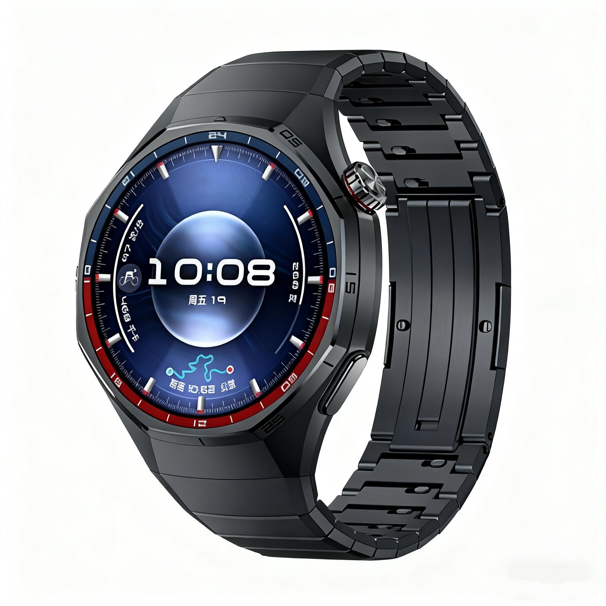 

Оригінальний розкішний титановий ремінець без проміжків для Huawei Watch GT 6 Pro Металевий браслет для Huawei Watch GT6 Pro Спеціалізований ремінець для годинника HUAWEI WATCH GT6 Pro чорний