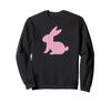 Cute Sweet Pink Vertical Striped Minimalist Sweatshirt