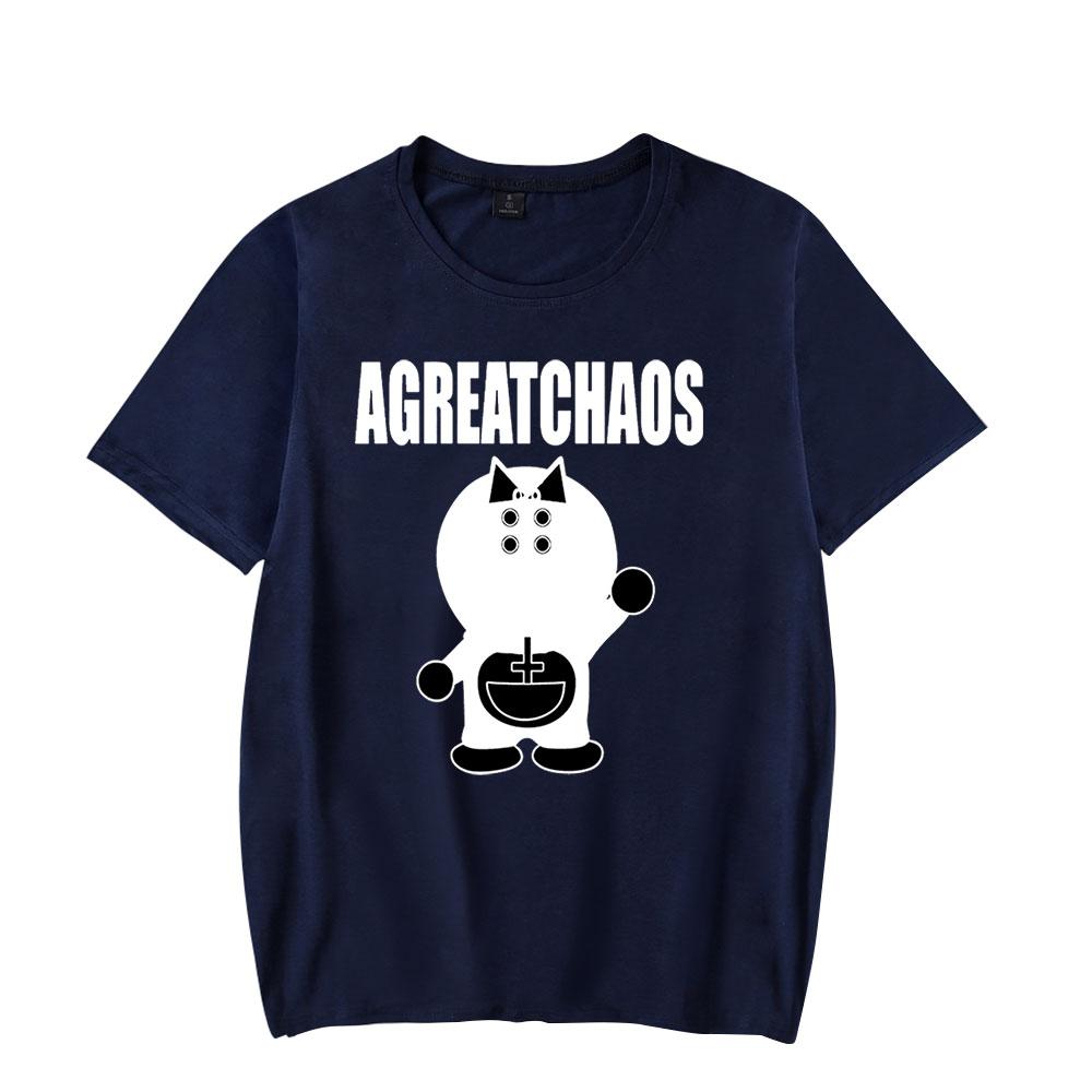

Ken Carson A Great Chaos Album Merch Tshirts Rapper Women Unisex Fashion Casual Short Sleeve Tee 4XL