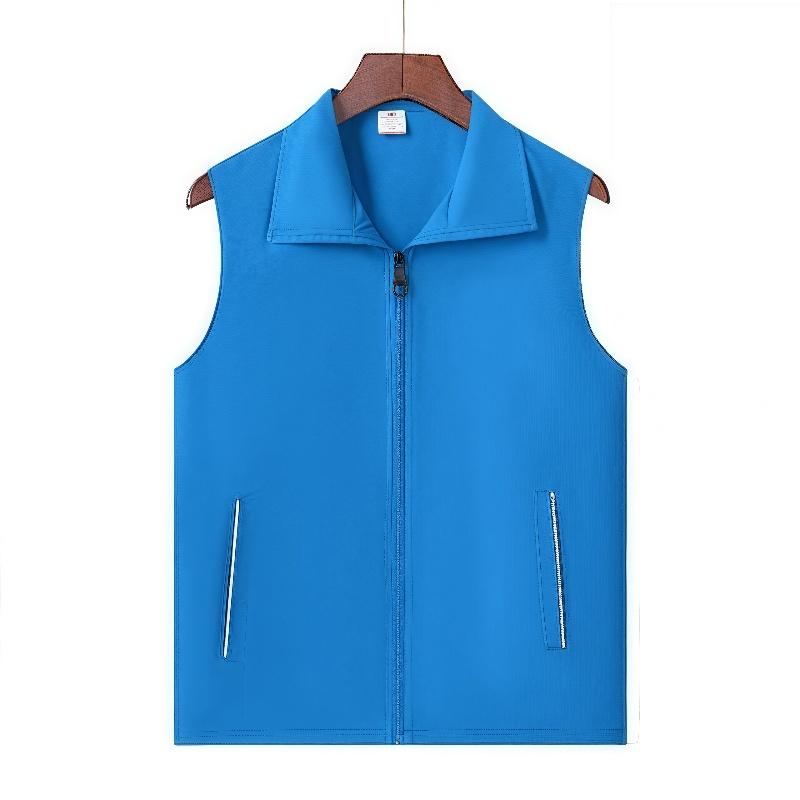 Outdoor Men's Pocket Vest Jacket Pographer Vest Worker Electrician Welder Car Repair Work Vest high-end custom logo