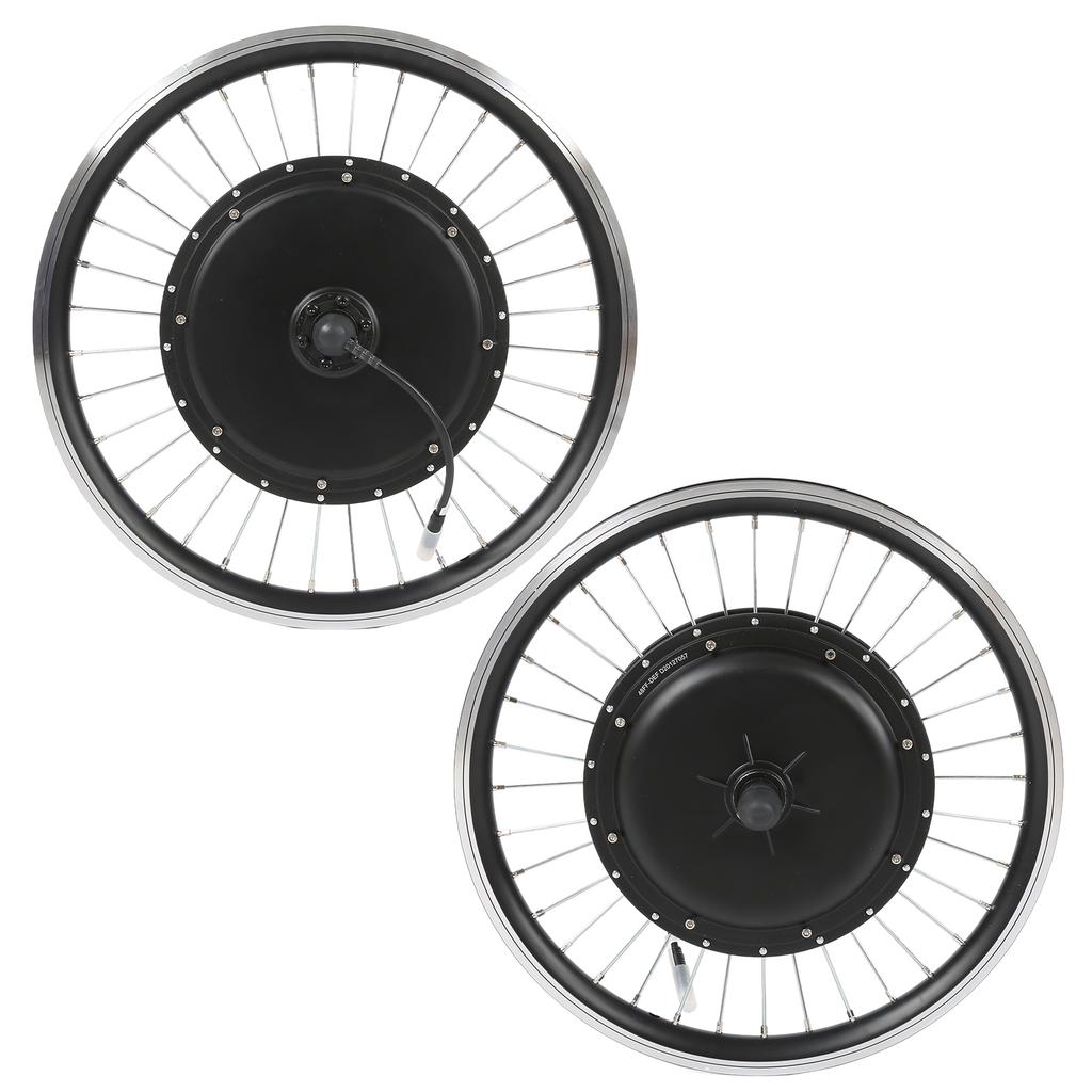 Waterproof Electric Bicycle Conversion Kit 20 Inch Front Wheel 48V 1000W Hub Motor Conversion Kit