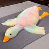 50-190Cm Giant Size Fluffy Goose Plush Sleep Pillow Cute Animal Stuffed Swan Duck Plushies Dolls Kids Birthday Gift Filling Toys
