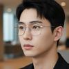 LUXEYE Luxury Glasses Geek Chic Rimless Horn-Rimmed Glasses Frame CE2168