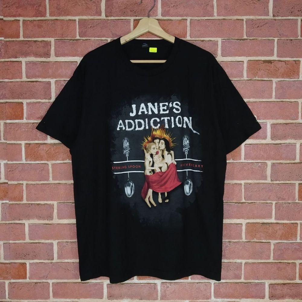 Jane’s Addiction American Alternative Rock Band Tour Black Unisex Tshirt S-5XL Unisex T-Shirt XL