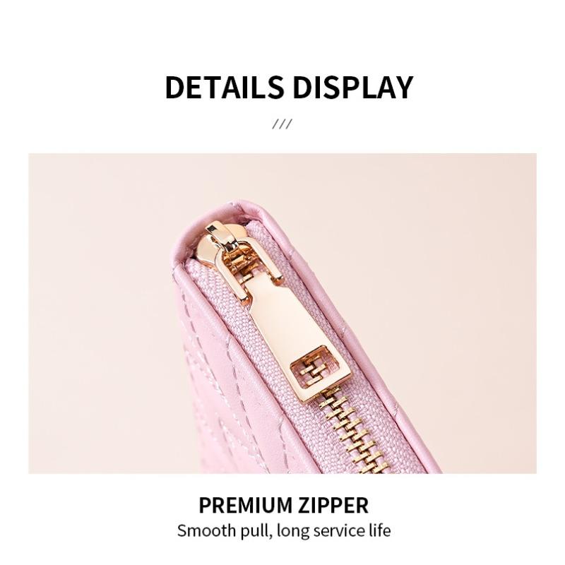 Fashion Embroidery Women's Wallet Long Hand Change Bag Mobile Phone Bag Card Bag Xiaoxiangfeng
