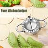 1pc Stainless Steel Dumpling Maker, Dumpling Skin Cutter, Kitchen Handmade Dumpling Wrapping Tool, For Making Dumplings And Pastries