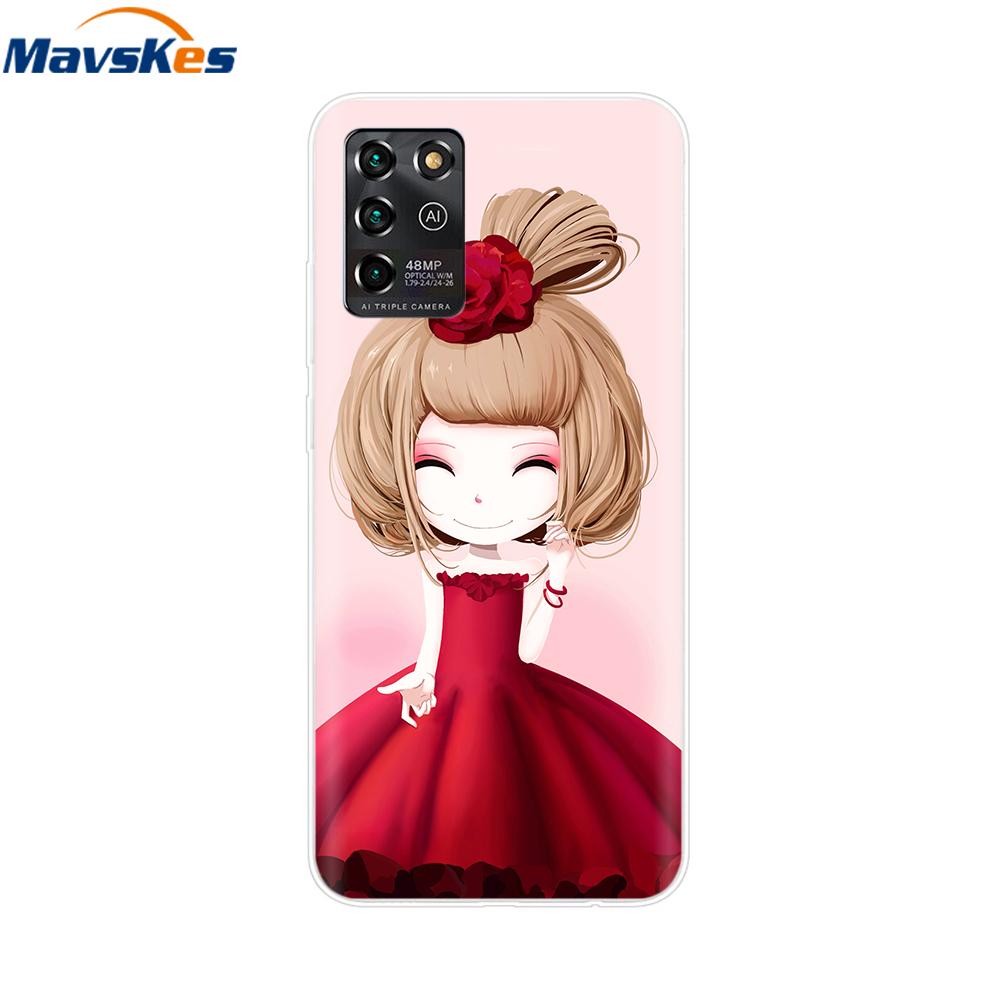 Case For ZTE Blade V30 Vita Phone Case Cool Silicon Protective Cover For ZTE Blade V30 Vita 8030 Bumper Fundas Coque Transparent