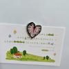 Plants Leaves Fridge Magnet Pink Princess Plant Refrigerator Sticker Acrylic Simulation Leaf Magnet Sticker Home Kitchen Decor