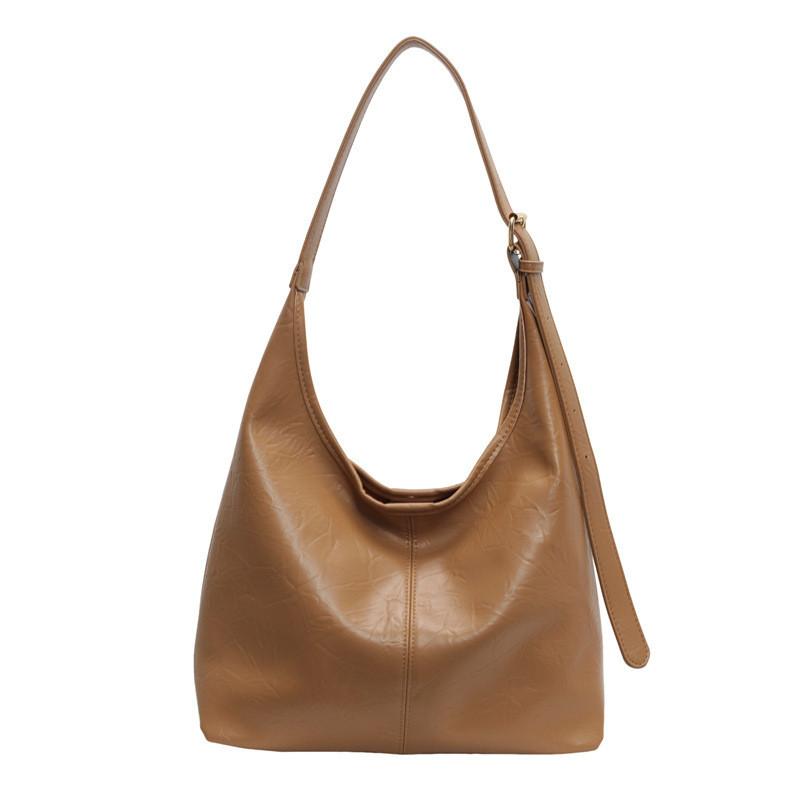 Ielgy Korean Version Trendy Fashion Large-Capacity Tote Bag Simple Casual One-Shoulder Child-Mo