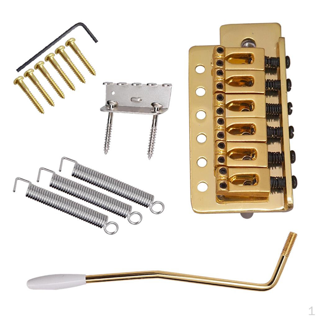 Flache Sattel-Tremolo-Brückensystem für ST E-Gitarre