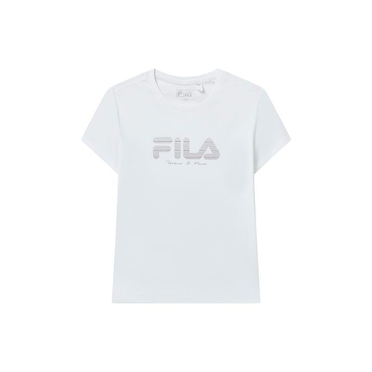 New FILA T Shirt Women's Standard White F11W227107FWT