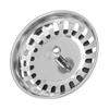 Kitchen Sink Basket Strainer Replacement Thickened Stainless Steel Sink Strainer with Bottom