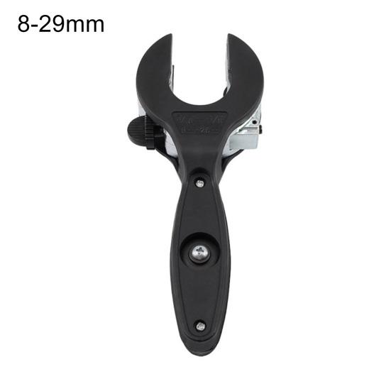 Ratcheting Tubing Cutter Compact Size Pipe Cutter with Replaceable Steel Blades DIY Pipe Cutting Tool Portable Ratchet Cutter