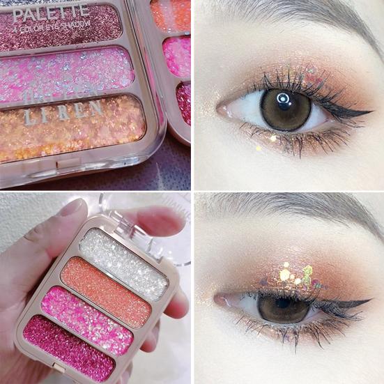 

Безопасный перламутровый косметический макияж, тени для век, пигмент теней для век высокой насыщенности для выступлений на сцене