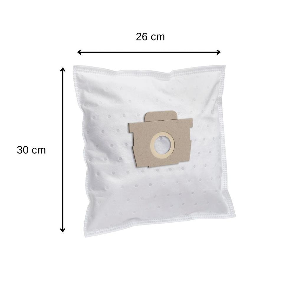 4 Rowenta Silence Force Moulinex TopFilter Premium Vacuum Cleaner Bags Ref. 64140