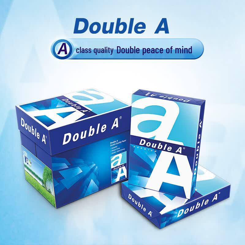 Double A A4 80gsm Copy Paper, 10-Pack (5000 Sheets)