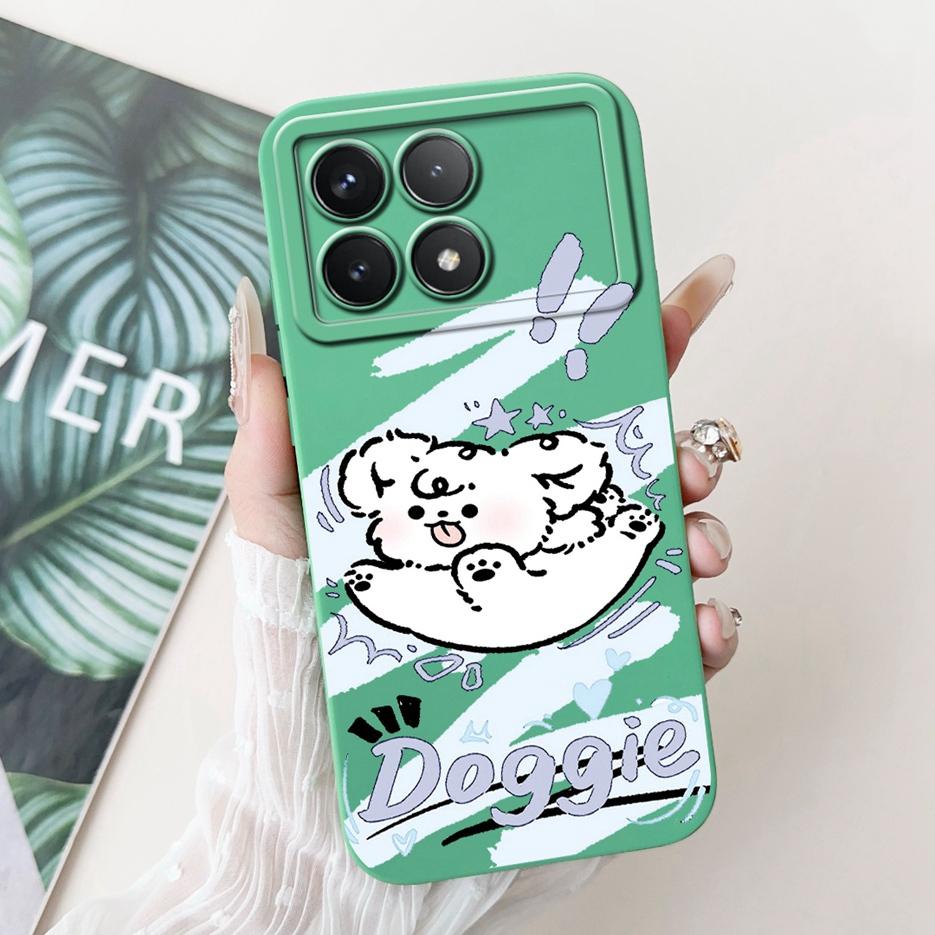 For Xiaomi Poco X6 Pro 5G Case Cute Panda Cartoon Cover Soft Silicone Phone Case For Xiaomi Poco X6 Neo PocoX6 Pro Fundas Bumper