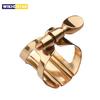 Single Screw Adjustment Saxophone Ligature Compact Durable Ligature for Soprano Saxophone