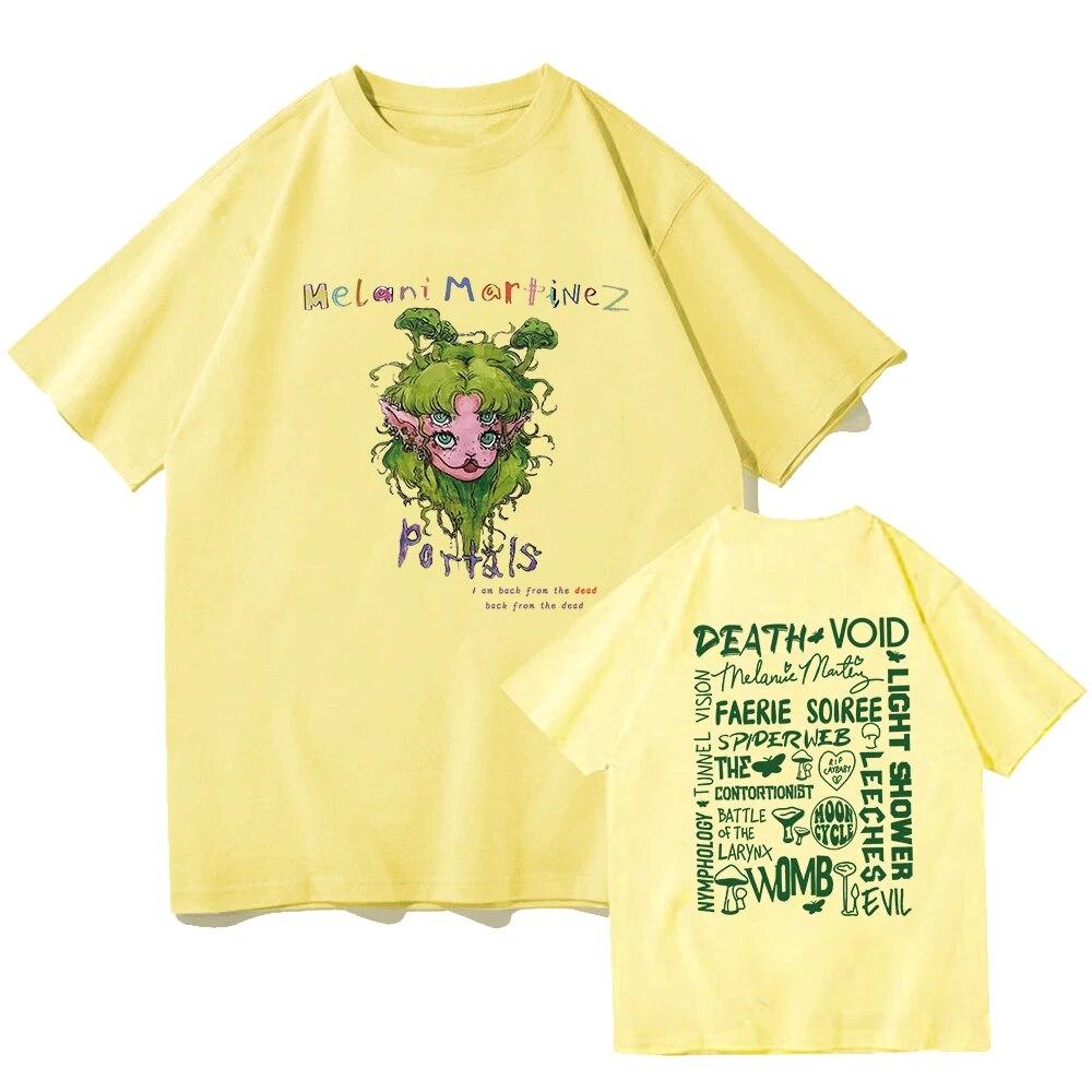 

Melanie Martinez 90S Vintage Fashion Shirt Футболки для унисекс WoUnisex Graphic Summer Y2K Tees 3XL
