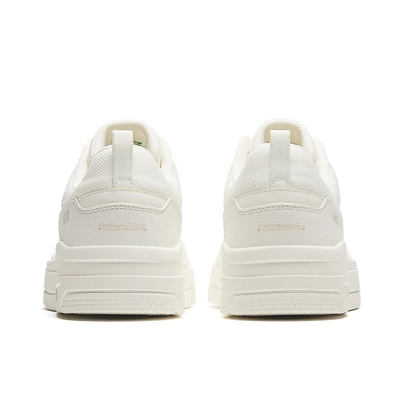 Anta Slip Resistant Shock Absorbing Durable Low Top Skate Shoes Men Sneakers Ivory-White 912418063-1