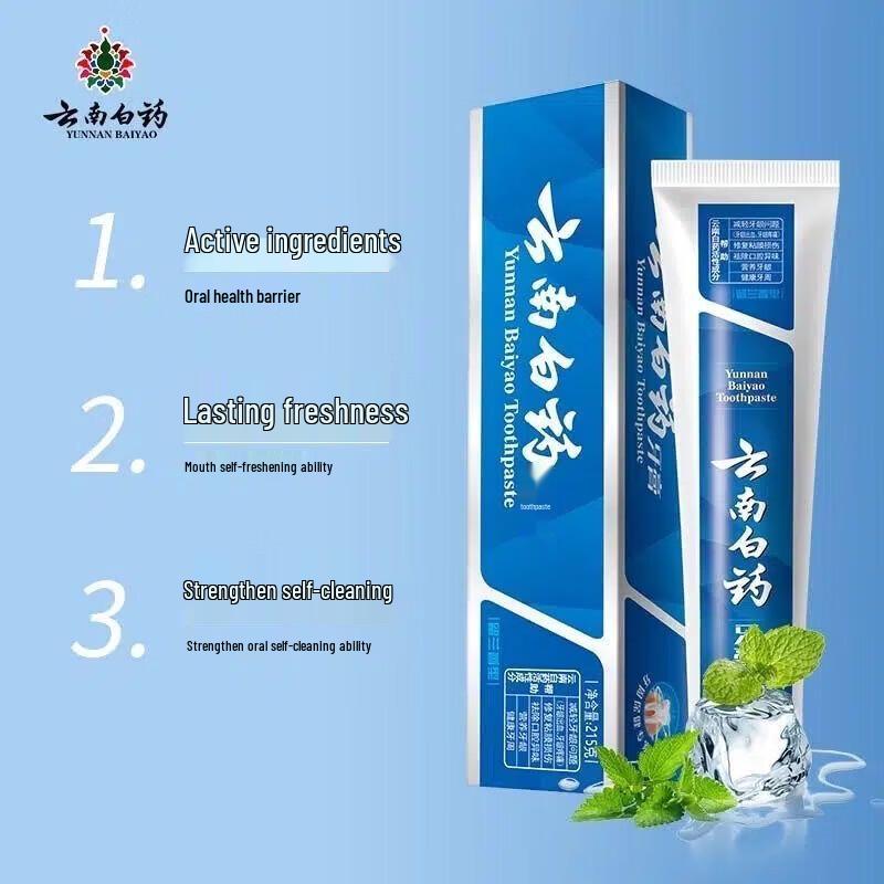 Yunnan Baiyao Spearmint Toothpaste