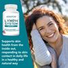 Kenofor Lymfesysteem Ondersteuning Supplement, Echinacea, Paardenbloem, Kliswortel, Kleefkruid, 120 Capsules