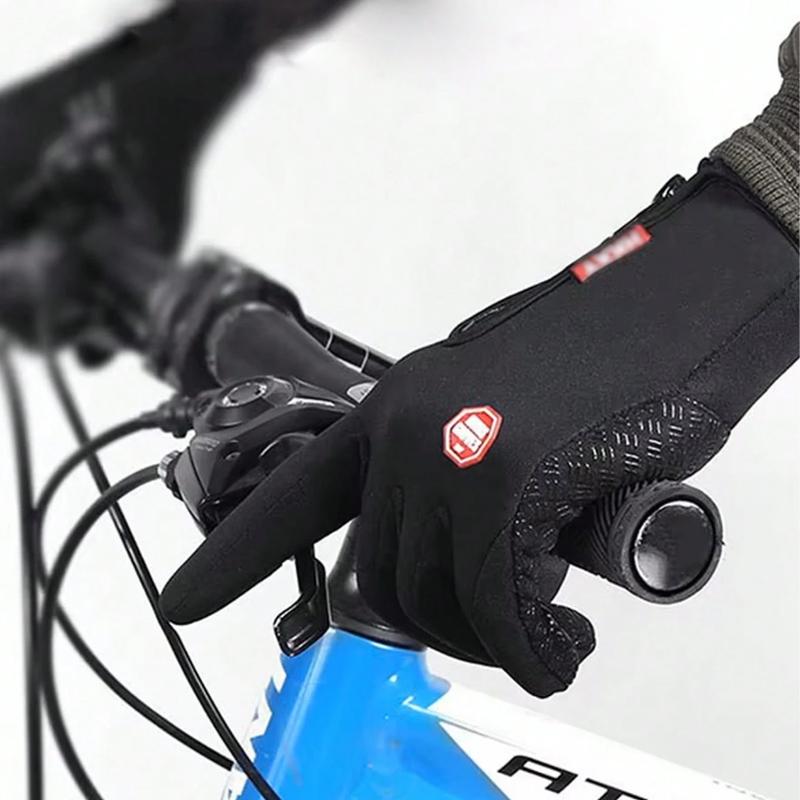 Winter warm gloves for men, touch screen, anti-slip, waterproof and windproof, cycling sports gloves for women, outdoor hobbies