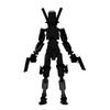 3D Printed Action Figure Robot Action Figure Assembly Completed Multi-Jointed Action Figures Action Figures Toys Desk Decoration