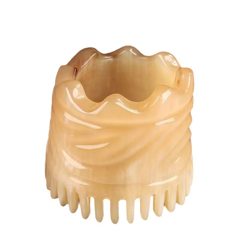 Ox Horn Meridian Scalp Massage Comb