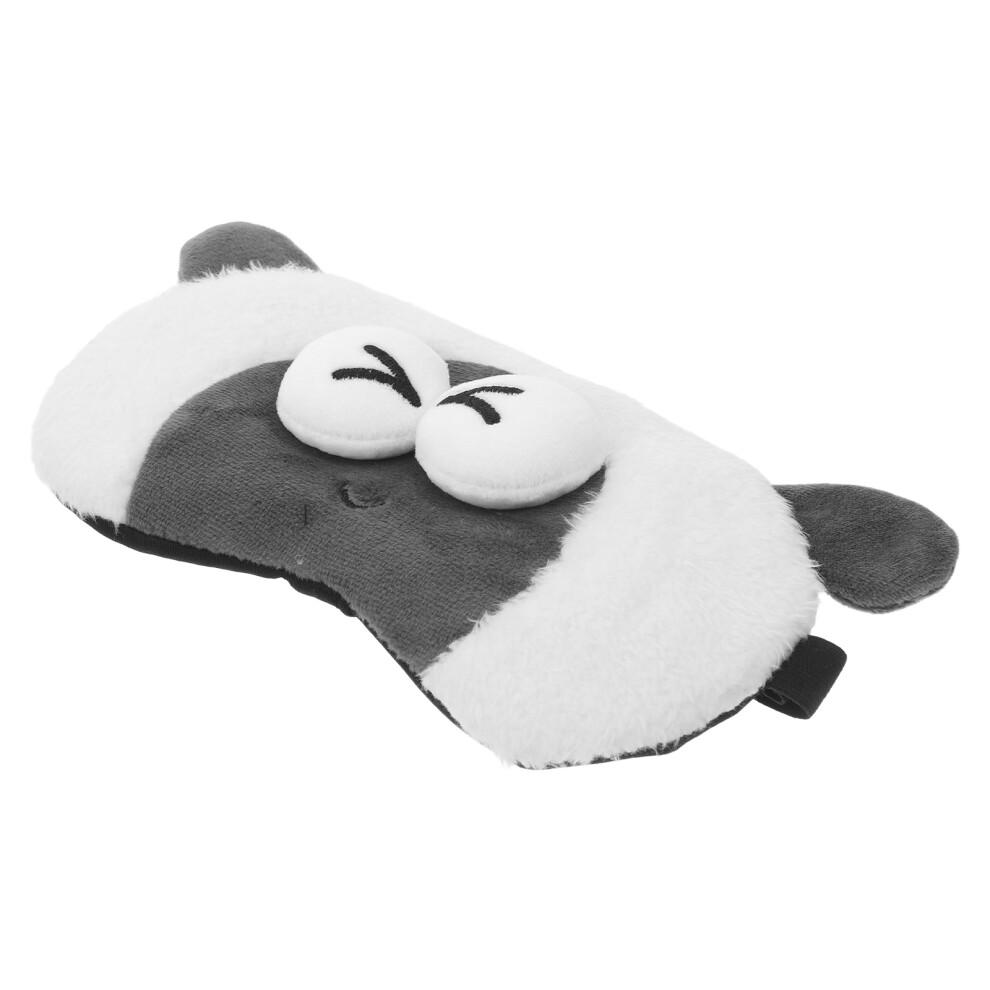 3Stk Verstellbare Schlafmaske Plüsch Für