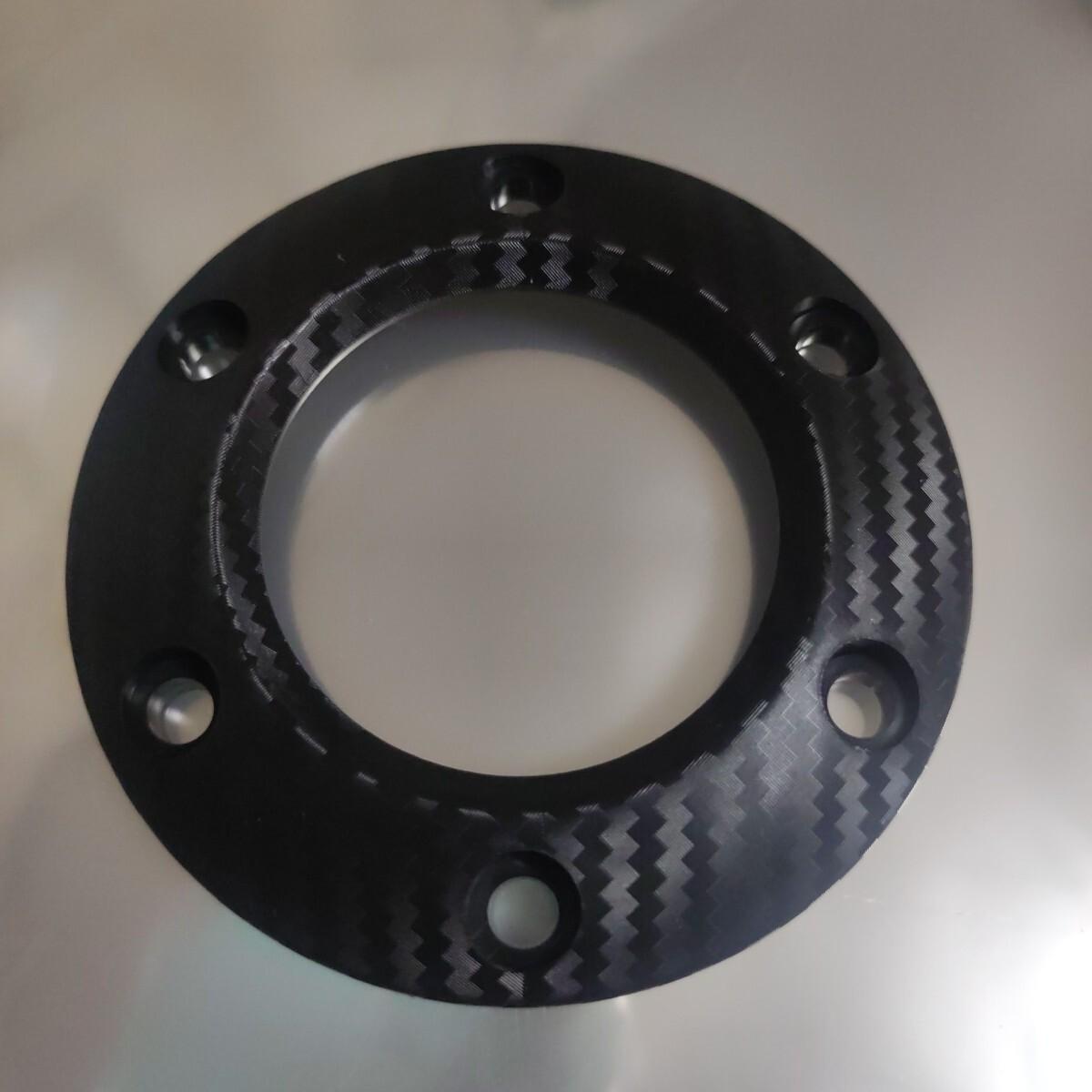 Horn ring cover carbon tone PCD70 unused item