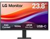 Curved PC Monitor - LG - 24'' - FHD - 100Hz - VA Panel - 5ms