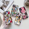Japan T-tokidoki Colorful Phone Case For IPhone 16 15 14 13 12 Mini 11 Pro XS Max X XR SE 6 7 8 Plus Soft Silicone Cover