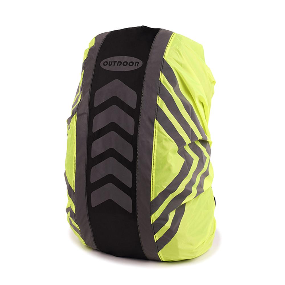 

Waterproof Outdoor Backpack Reflective Strip Cover Cycling Hiking Climbing Cover Night Reflector Strip Rain Cover Dust Cover Unisex S светло-желтого/чёрный