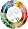 150-Color Cross Stitch Embroidery Thread Set for DIY Projects