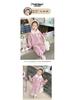 2025 New Style Baby Girls' Fleece-Lined Cartoon Outfit - Thickened Autumn/Winter Fashion