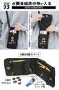 Fonsacoche Smartphone Wallet Shoulder Neck Shoulder Bag [Monomyth] Pouch, Bag, Pouch, Pochette,