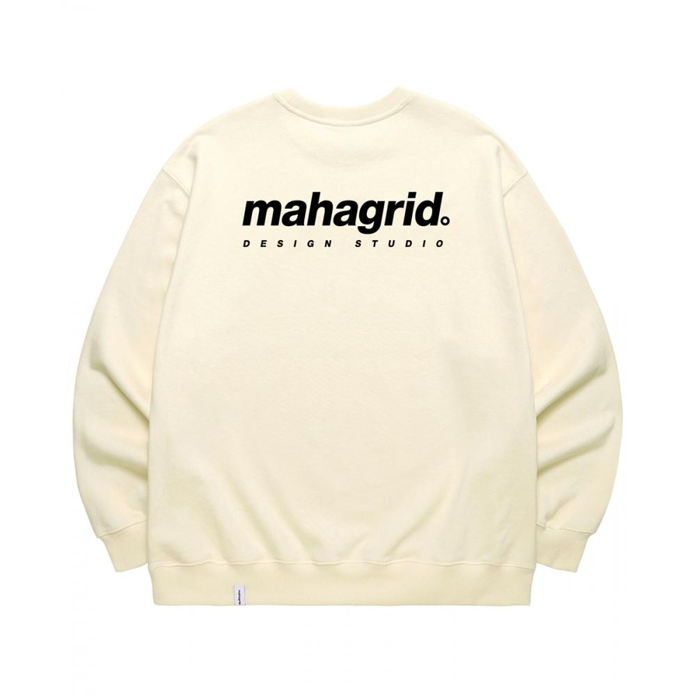 

MAHAGRID ORIGIN LOGO CREWNECK CREAMMG2BSMM485A