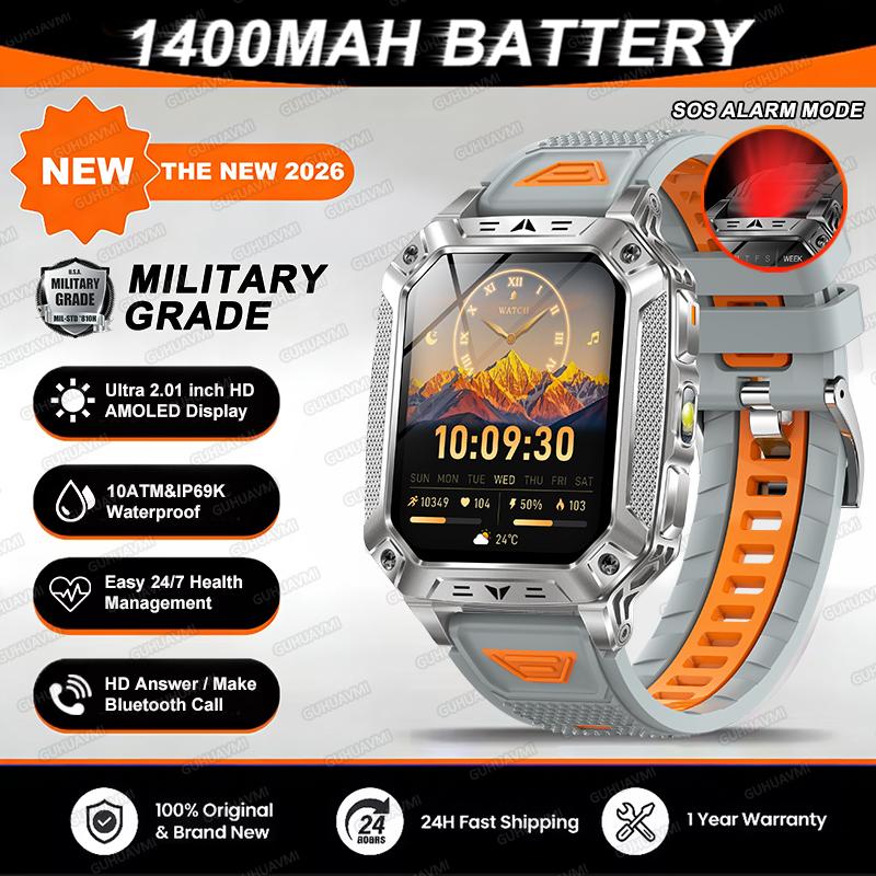 New 1400mAh Super Capacity Battery Smart Watch GPS path tracker Outdoors Military Adult Clock 10ATM Waterproof Swim Smartwatch