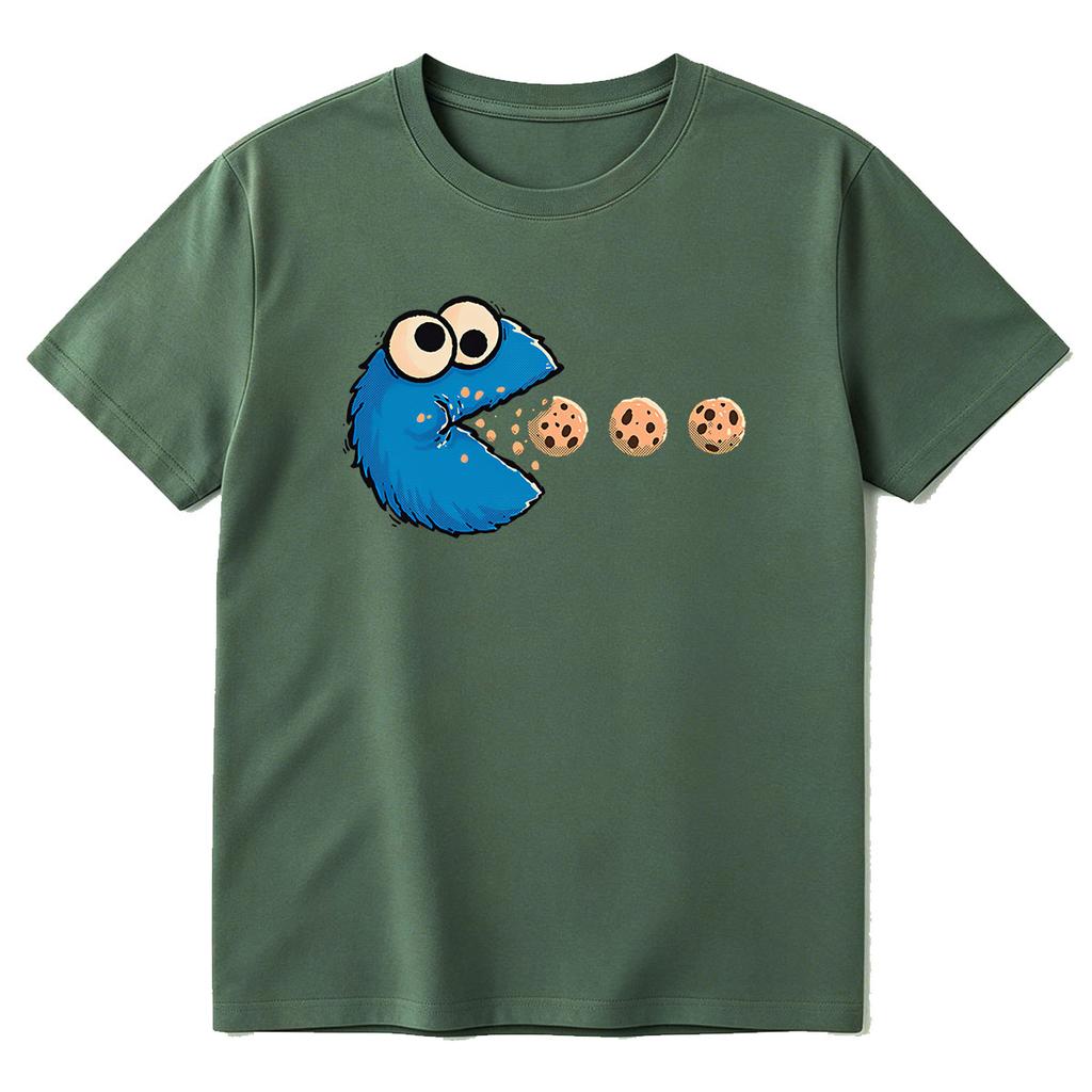 Funny NomNomCookie Adventure Graphic Tshirt Unisex Women Clothing Fashion Summer Cotton Casual Oversized Short Sleeve T Shirts