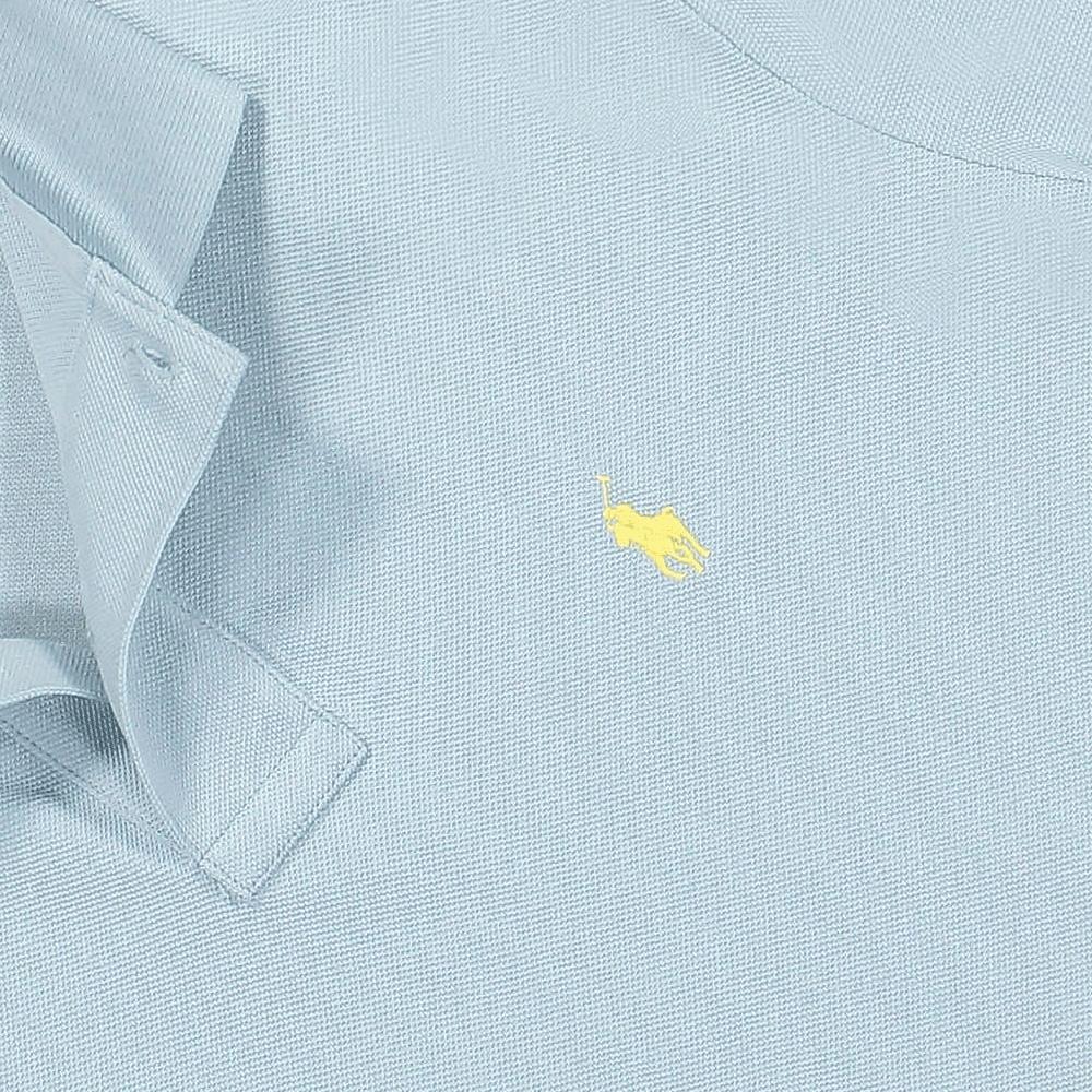 Polo Ralph Lauren Logo Embroidered Polo Shirt Men Tops Light-Blue 710534735-415
