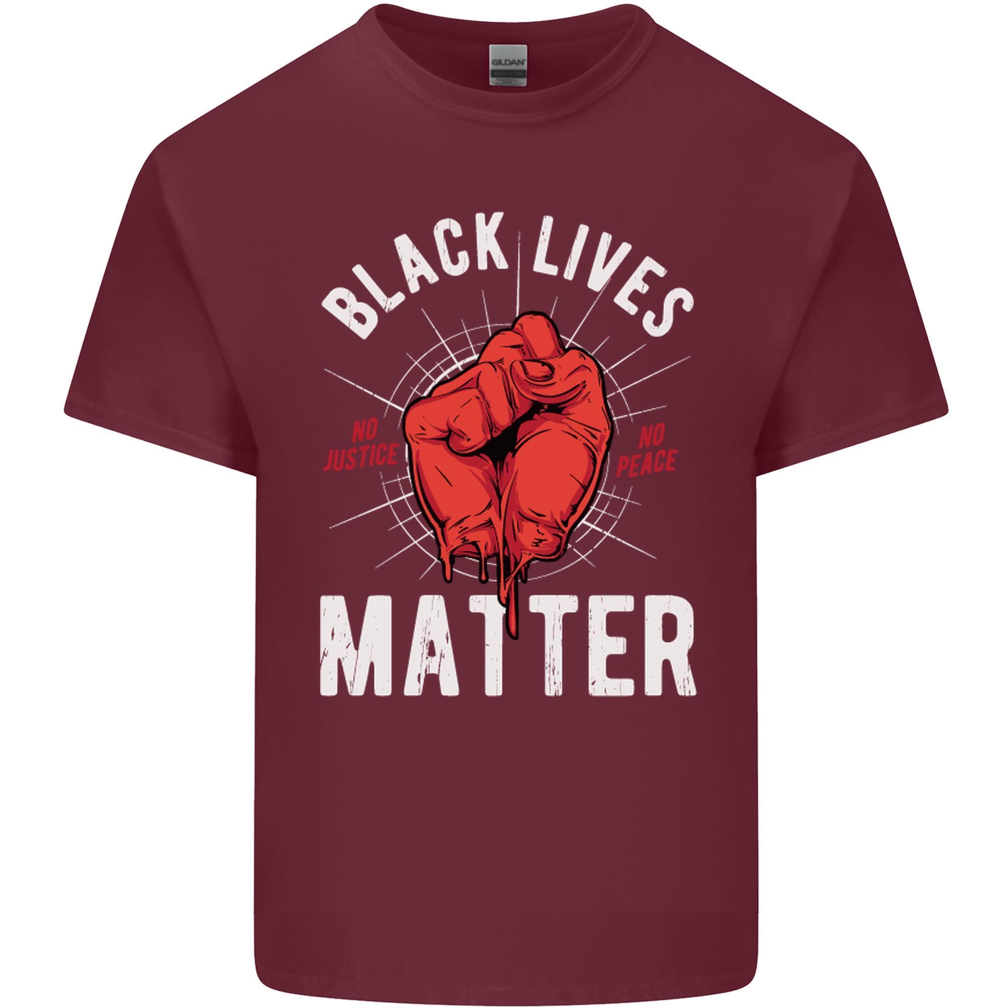 Black Lives Matter Unisexs Light Cotton TShirt S