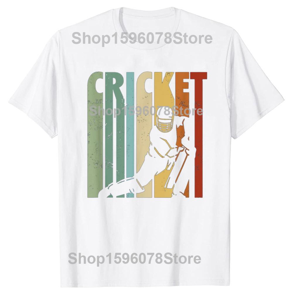 Cricket Player Heartbeat Game Lover Youth Men Boys Kids T-Shirt Unisex Summer Streetwear Tops Mens Clothing Camiseta Hombre