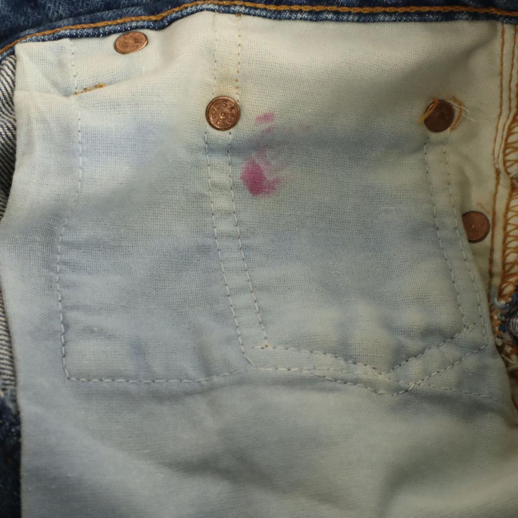 Levi's 90s Made in America Old Tapered denim pants W29 Blue 515 Women Used