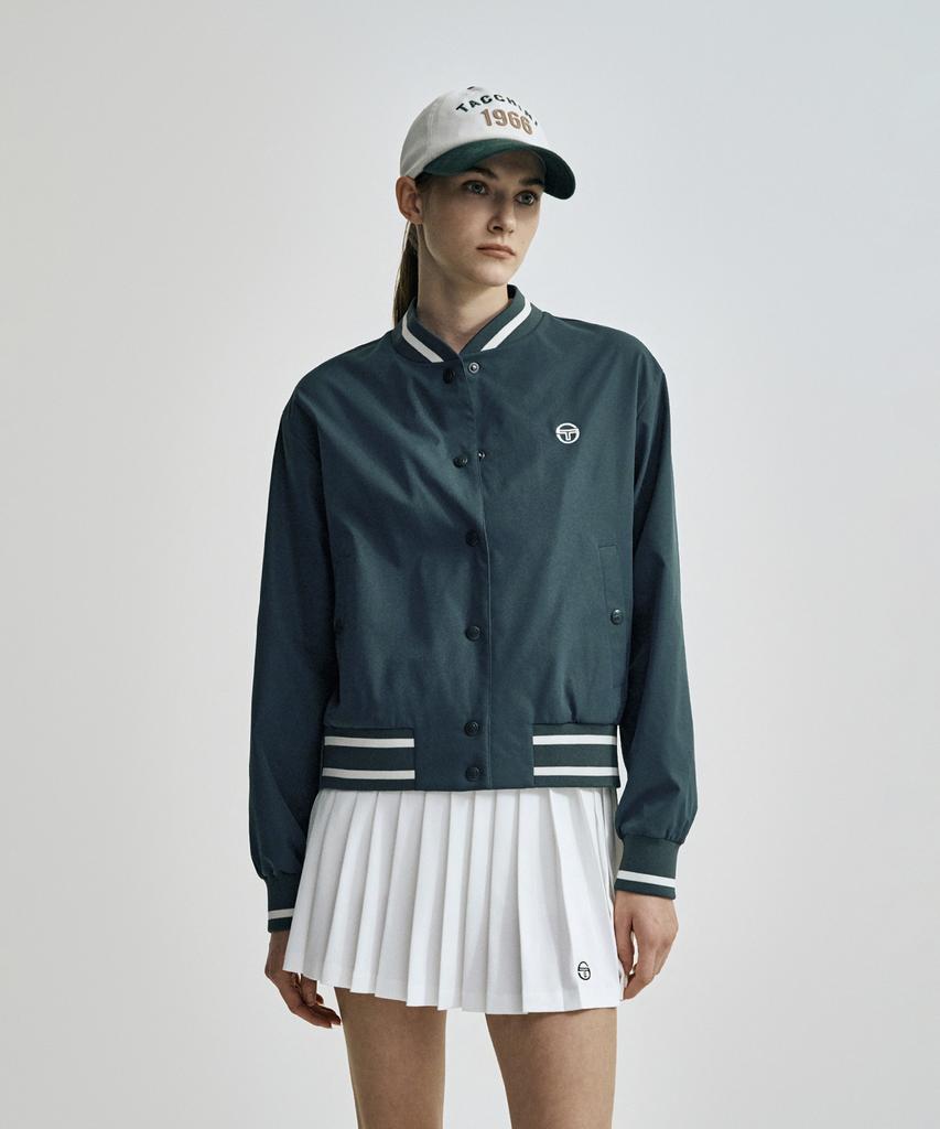 Плетеная куртка Sergio Tacchini U Varsity (Д.Грин)