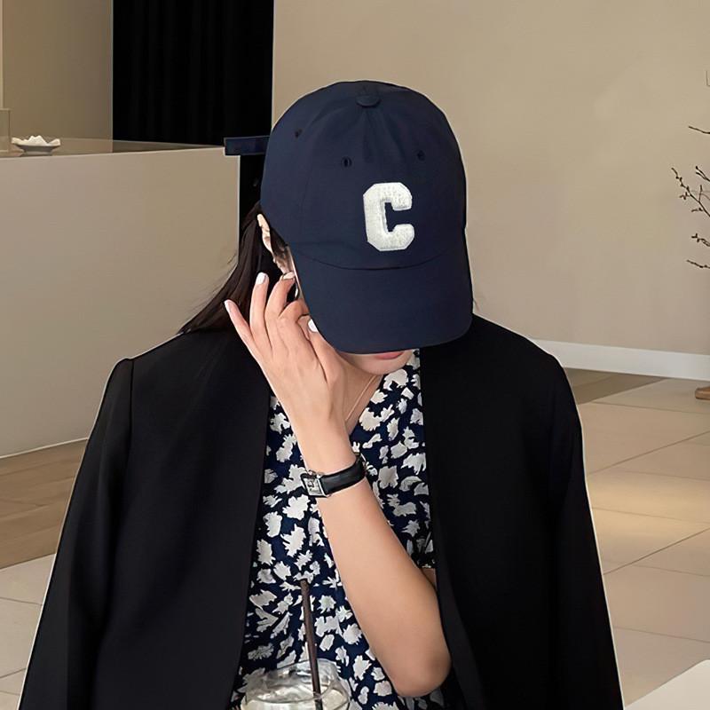 Brim Trendy Soft Baseball Cap For Women And Men Ins Letter Design Hat Sun