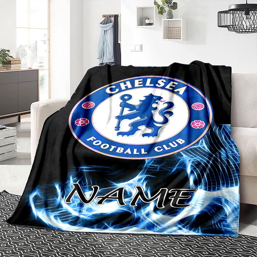 Custom Name "Juventus Jersey" Blanket for Couch & Bed, Plush Cozy Fuzzy Blanket Super Soft & Warm Blankets for Fall and Winter. 0908254