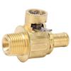 Valvola di Scarico Olio Motore F110N con Clip a Leva LC-10 3/8-18 NPT Ottone Funzionamento One Touch per Furgone Auto Camion Leggero